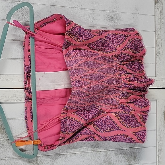 Nwot Free People Lights out corset Pink Extra Large - Picture 5 of 8